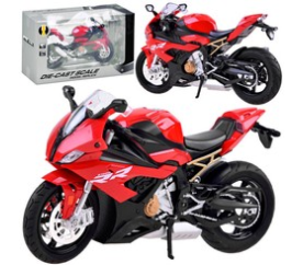 DieCast Motocykl S1000RR ZA3906 - červená