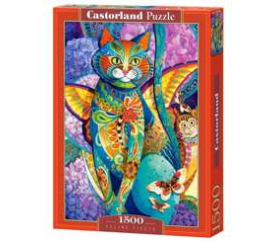 CASTORLAND puzzle 1500 díllků - Kočičí fiesta