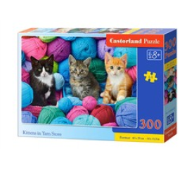 CASTORLAND Puzzle 300 dílků - Koťata v obchodě