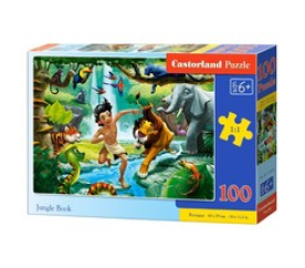 CASTORLAND Puzzle 100 dílků - Kniha džunglí