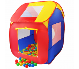 Kiduku Dětský hrací domeček s míčky