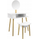 Aga Toaletní stolek s taburetem PHO5803
