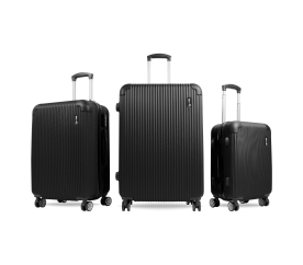Aga Travel Sada cestovních kufrů MR4652 Černá