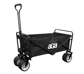 Aga Skládací přepravní vozík MR4611-Černý