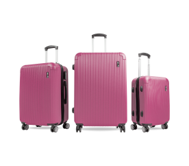 Aga Travel Sada cestovních kufrů MR4652 Růžová