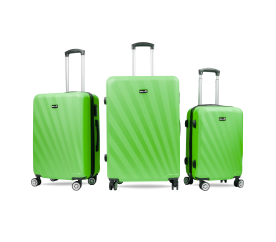 Aga Travel Sada cestovních kufrů MR4653 Zelená