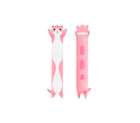 Aga4Kids Plyšový polštář Kočka Růžová 50 cm