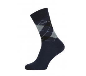Versace 19.69 Ponožky BUSINESS 5-Pack Navy-Grey (C177)