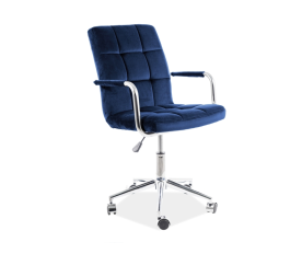 Signal Kancelářská židle Q-022 Velvet Granátová 86