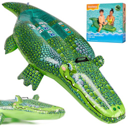 BESTWAY 41477 Nafukovací hračka krokodýl matrace 3+ 45kg
