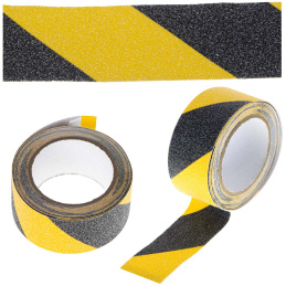 Aga Protiskluzová ochranná páska 5cmx5m černá/žlutá