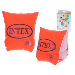 Nafukovací rukávy oranžové INTEX