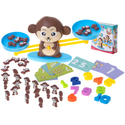 Aga Edukační hra - Váha s čísly - Opice