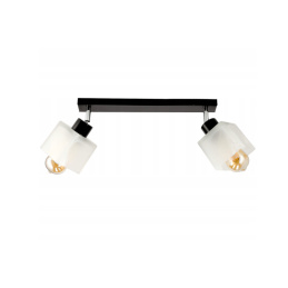 LED závěsná lampa Beam - 2xE27 WHITE CIRCLE