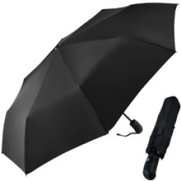 Skládací deštník černý ISO 3406