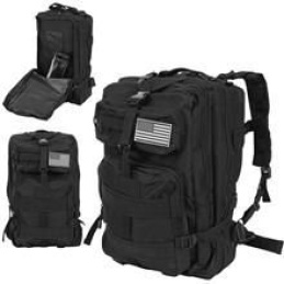 Vojenský batoh 38L černá ISO 8919