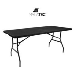 Skládací stůl 180x74 cm černý Malatec 12280