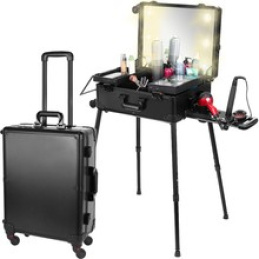 Kufr se zrcadlem - kosmetický stolek