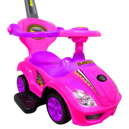 R-Sport Dětské odrážedlo Auto J9 2v1 Růžové
