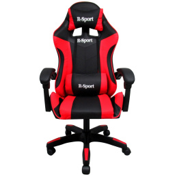 R-Sport Herní židle K3 + masážní přístroj Červeno-černá