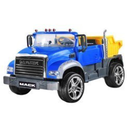 Elektrické nákladní auto MACK TRUCK se sklápěčem a dálkovým ovládáním PA0219 Modré