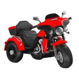 Elektrická motorka CHOPPER PA0254 Červená