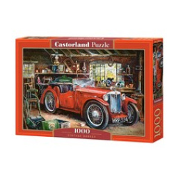 CASTORLAND puzzle 1000 dílků Vintage garáž