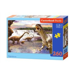 CASTORLAND Puzzle 260 dílků - Diplodocus