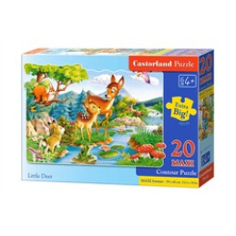 CASTORLAND puzzle 20 MAXI dílků - Malý jelen