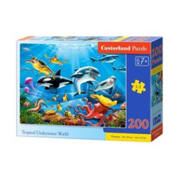 CASTORLAND Puzzle 200 dílků - Podmořský svět