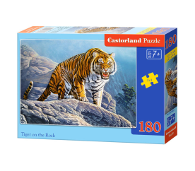 CASTORLAND Puzzle 180 dílků - Tygr na skále