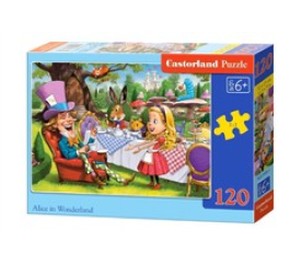 CASTORLAND puzzle 120 dílků - Alenka v říši divů