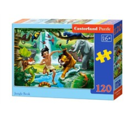 CASTORLAND puzzle 120 dílků - Kniha džunglí