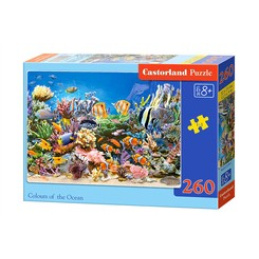 CASTORLAND puzzle 260 dílků - Barvy oceánu