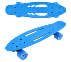 Dětský lehký skateboard SP0719 Modrý