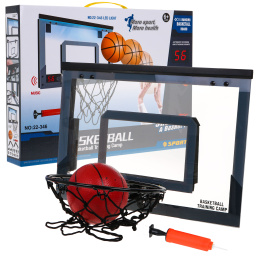 Interaktivní basketbalová sada pro děti 6+ Deska s počítadlem + míč + pumpa