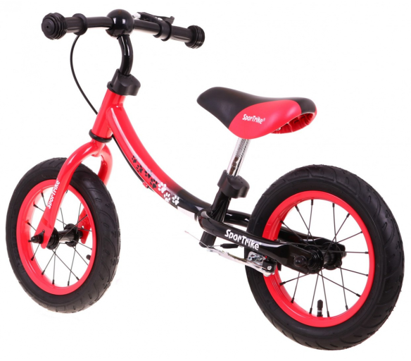 Dětské krosové kolo Boomerang SporTrike Red Učíme se jezdit + variabilní uspořádání rámu