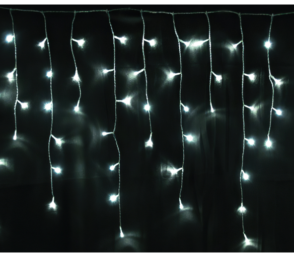 Linder Exclusiv Vánoční světelný déšť 120 LED Studená bílá
