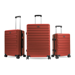 Aga Travel Sada cestovních kufrů MR4657 Červená