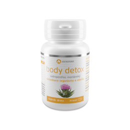 Avanso Body detox Detoxikace organismu a správná činnost jater 30 tablet