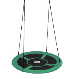 Aga Závěsný houpací kruh 120 cm Tmavě zelený